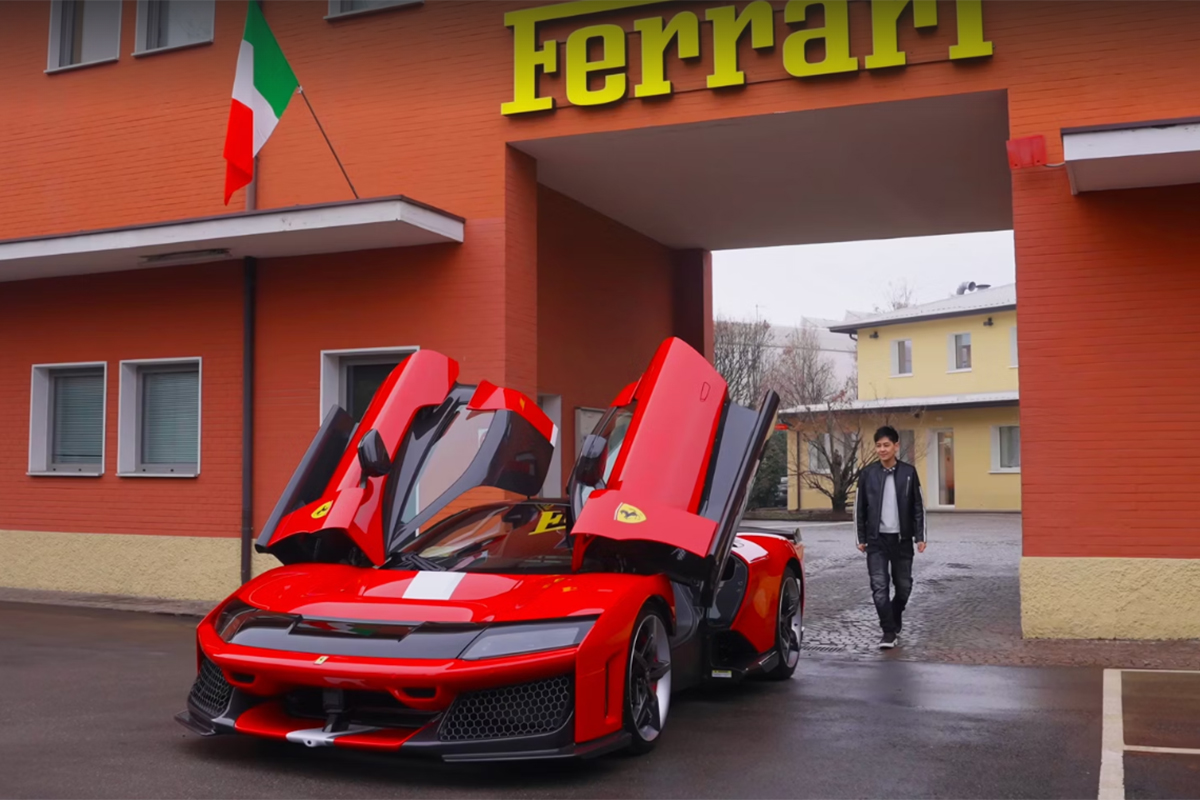 【車勢星聞】林志穎喜提全新馬王Ferrari F80，達成「崇拜舒馬克」里程碑。