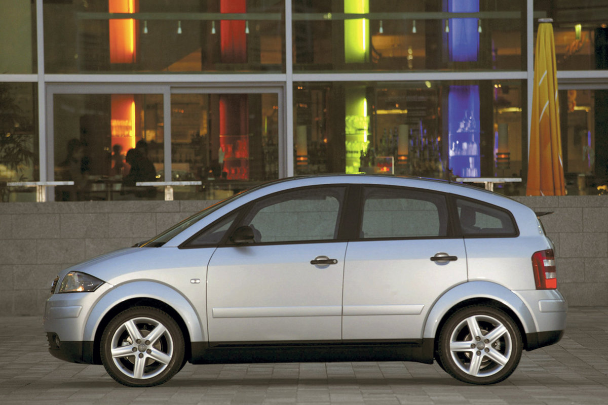 A2 e-Tron保留當年A2相似的身形輪廓。