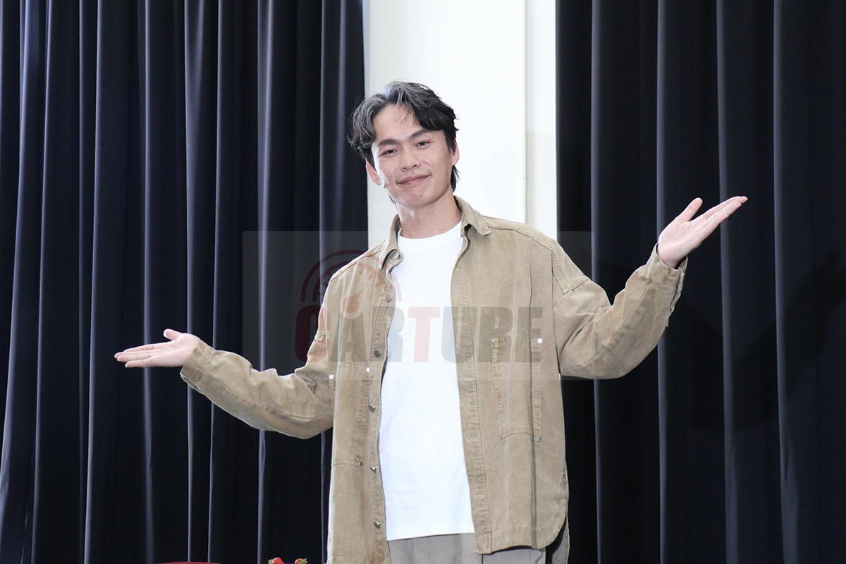 【車勢星聞】音樂劇《櫻子媽媽與她的三個男人》主要演員黃鐙輝。（圖：車勢星聞） 