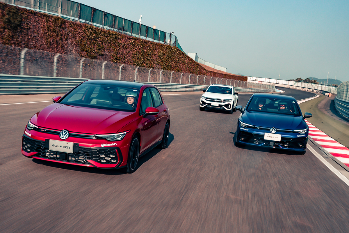 日前Volkswagen舉辦性能馳騁嘉年華，終於藉由賽道好好體驗Golf GTI與Golf R。