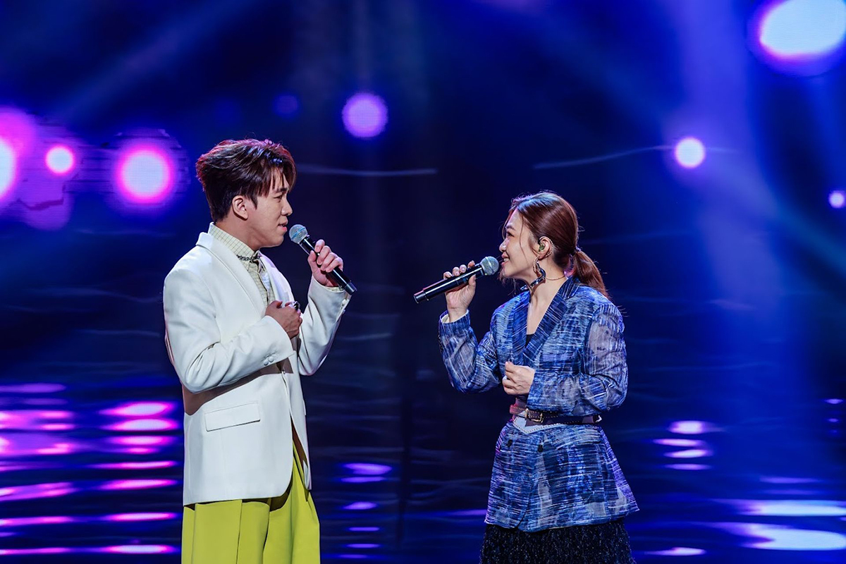 【車勢星聞】《唱歌給你聽》邀請黃妃上節目。（圖：中天綜合台提供） 