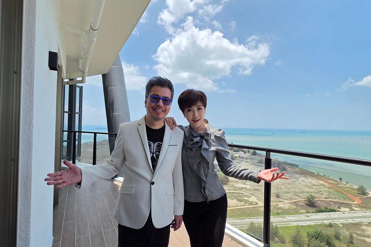 【車勢星聞】黃國倫、寇乃馨投資馬六甲房產一舉數得。（圖：寇乃馨提供） 