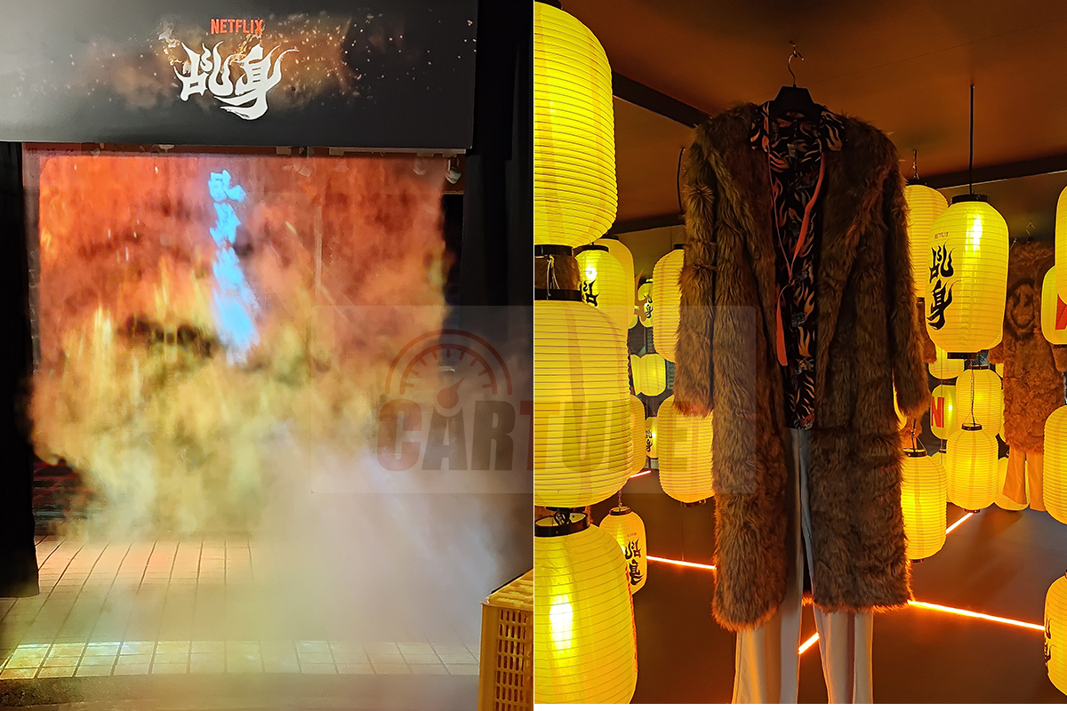 【車勢星聞】《乩身》上線記者會帶媒體與粉絲走進劇中「東風市場」。（圖：車勢星聞）