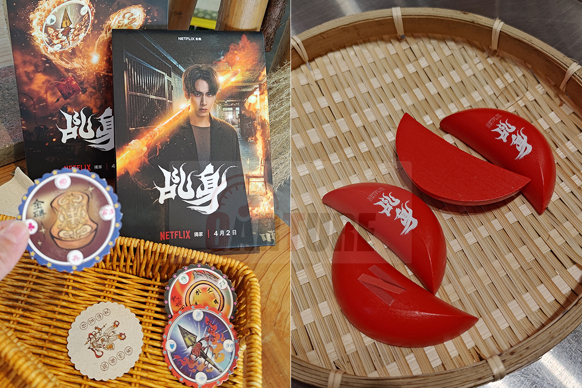 【車勢星聞】《乩身》上線記者會帶媒體與粉絲走進劇中「東風市場」。（圖：車勢星聞）