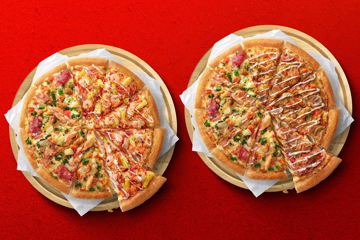 四天連假吃什麼？必勝客大比薩199元，巧克力QQ球、義大利麵買一送一。（示意圖：品牌提供）