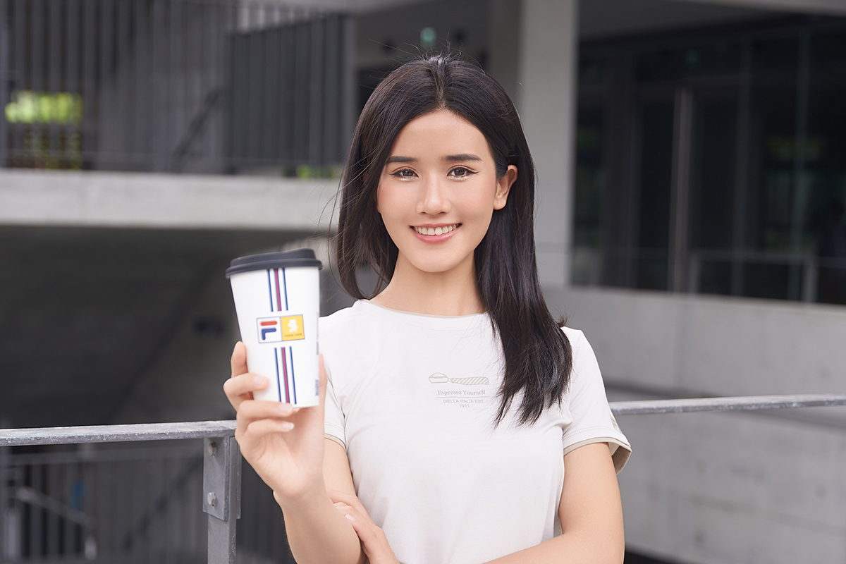 CAMA CAFE攜手FILA打造「義式能量場」推出三款聯名咖啡。（示意圖：品牌提供）