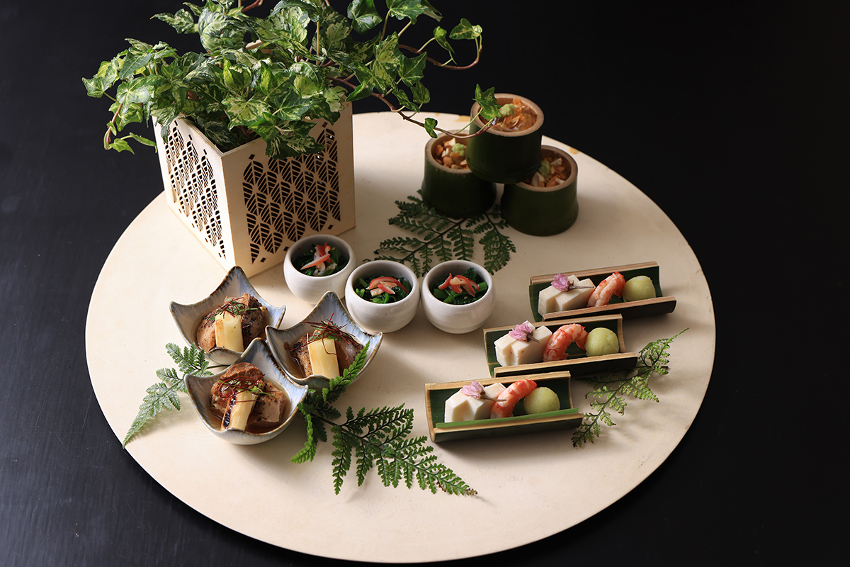 燈燈庵四月推出全新主題「春融」，體現山海物產對自然至高敬意。（示意圖：品牌提供）