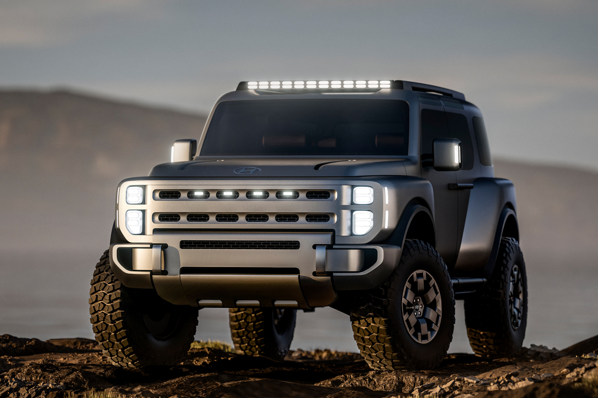 Boulder概念車以鋼鐵藝術設計語彙進行打造。