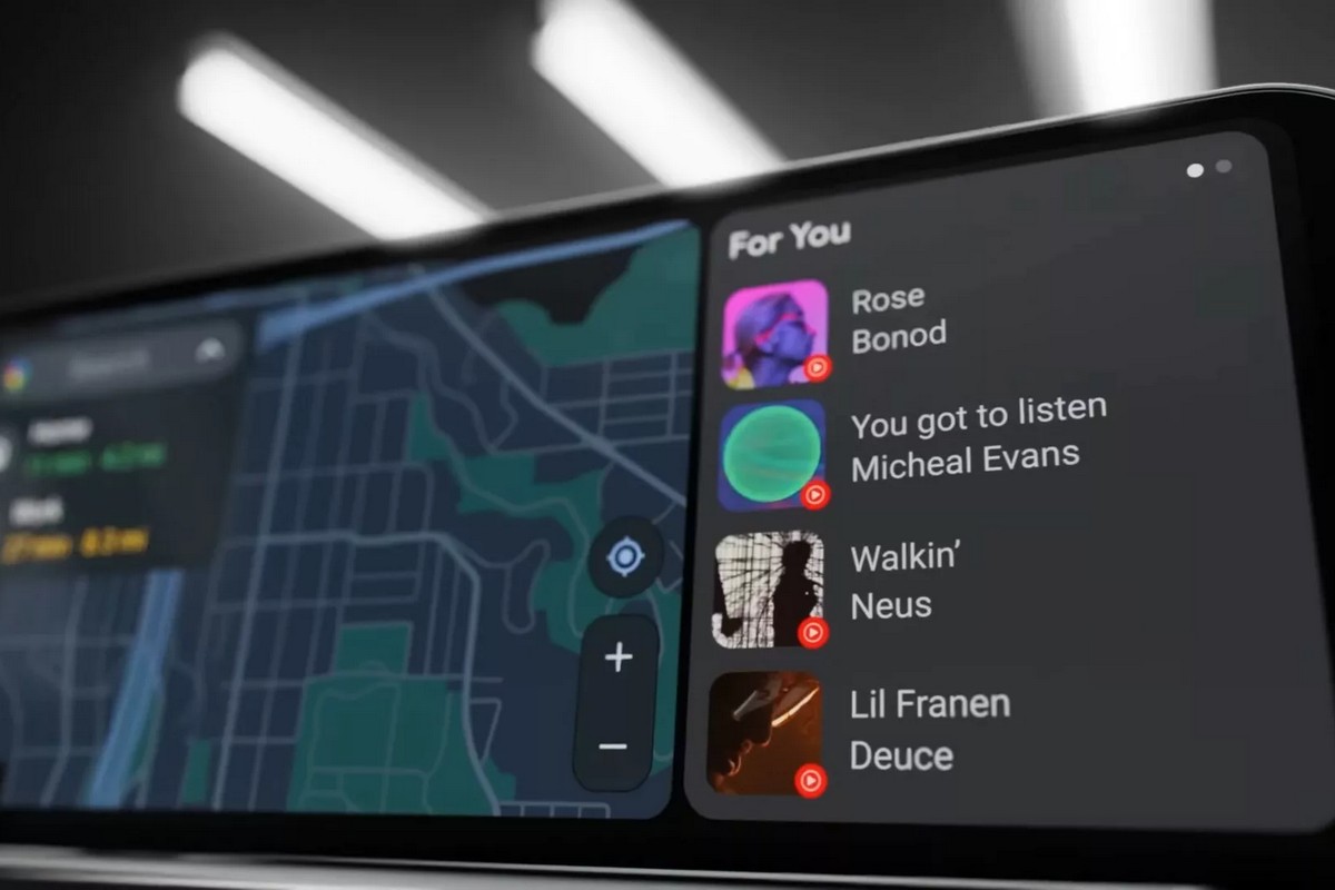 Android Auto解除限制，現在行進間能播放YouTube，但只是播放音訊用聽的。