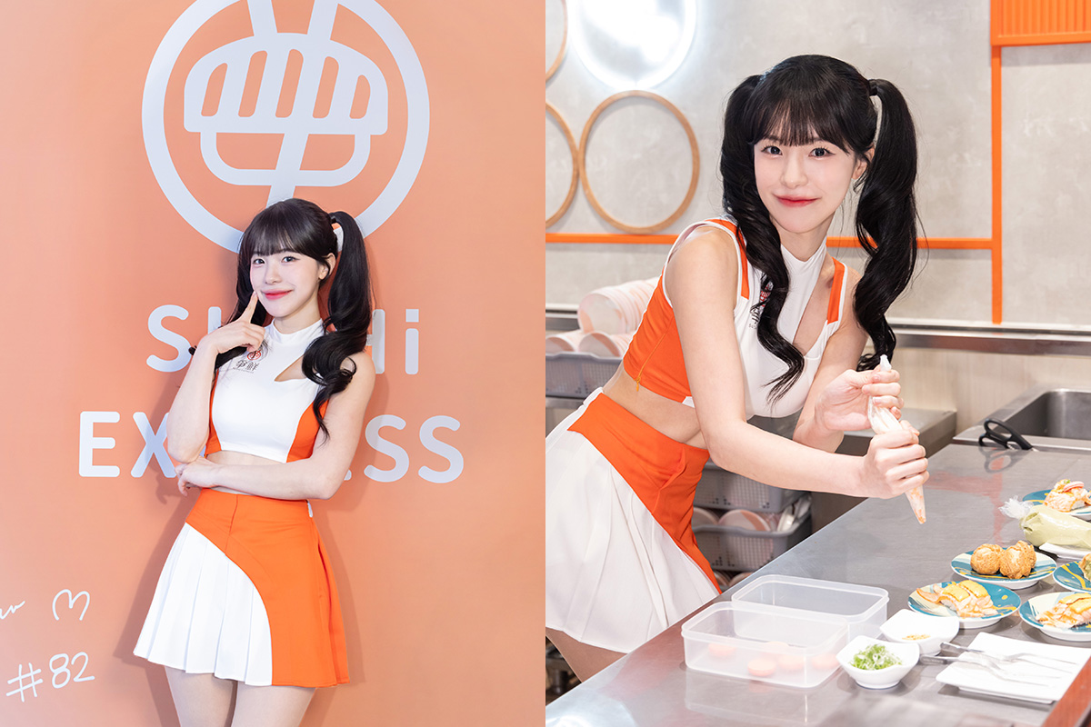 【車勢星聞】李多慧今日特別出席活動，展現滿滿活力與專屬「超鮮應援女神」魅力，並親手製作自己最喜歡的兩款期間限定新品。(品牌提供)