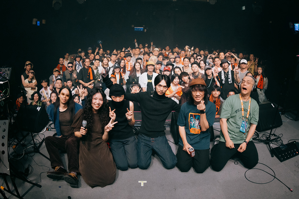 【車勢星聞】以「昭霖＆甜吻吻」的完整編制帶來新歌首演，吸引滿場觀眾支持（提供：出日音樂）