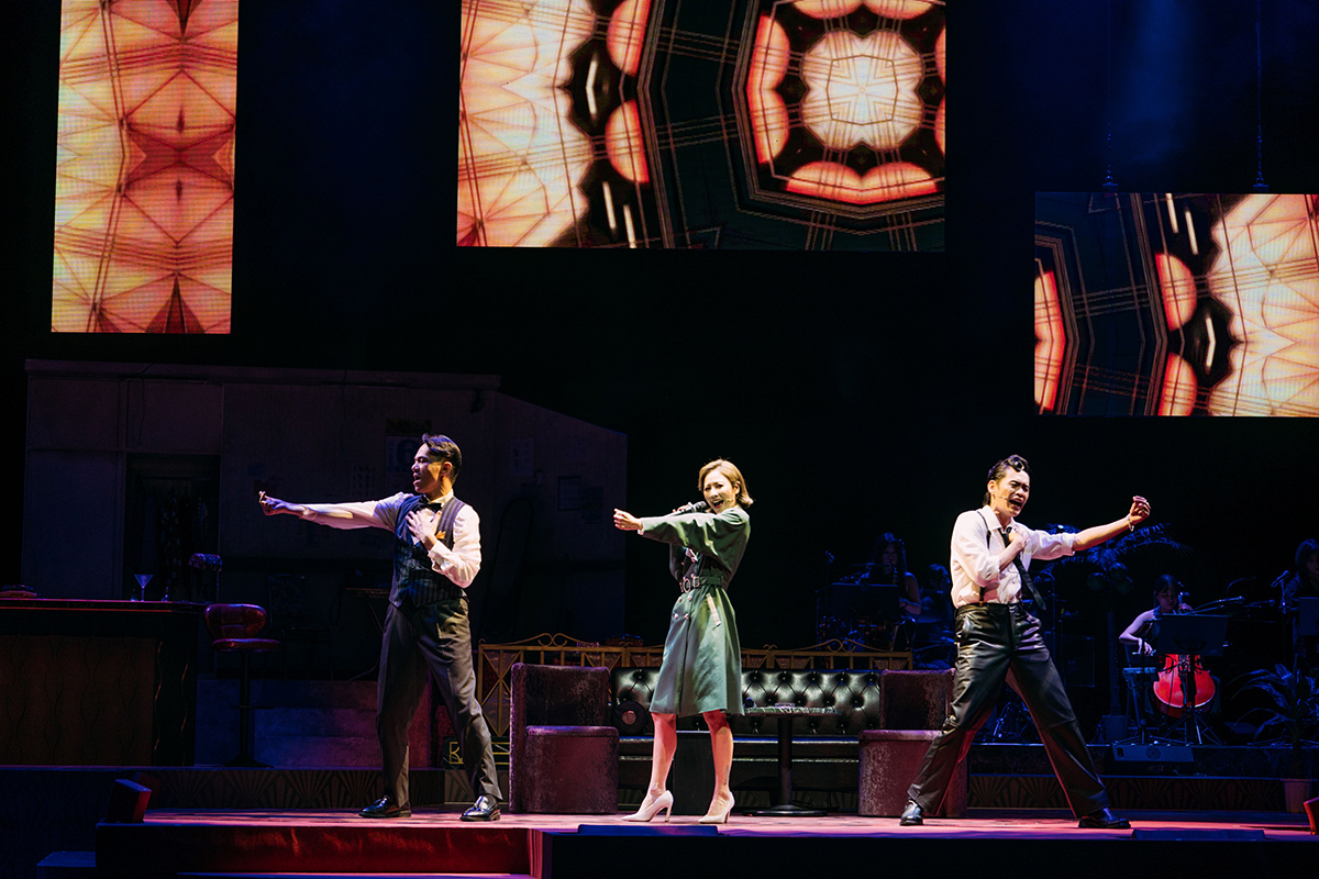 【車勢星聞】《櫻子媽媽與她的三個男人》首演！風靡全場想喊安可 （ 左起凱爾、方宥心、黃鐙輝） (瘋戲樂工作室 提供）