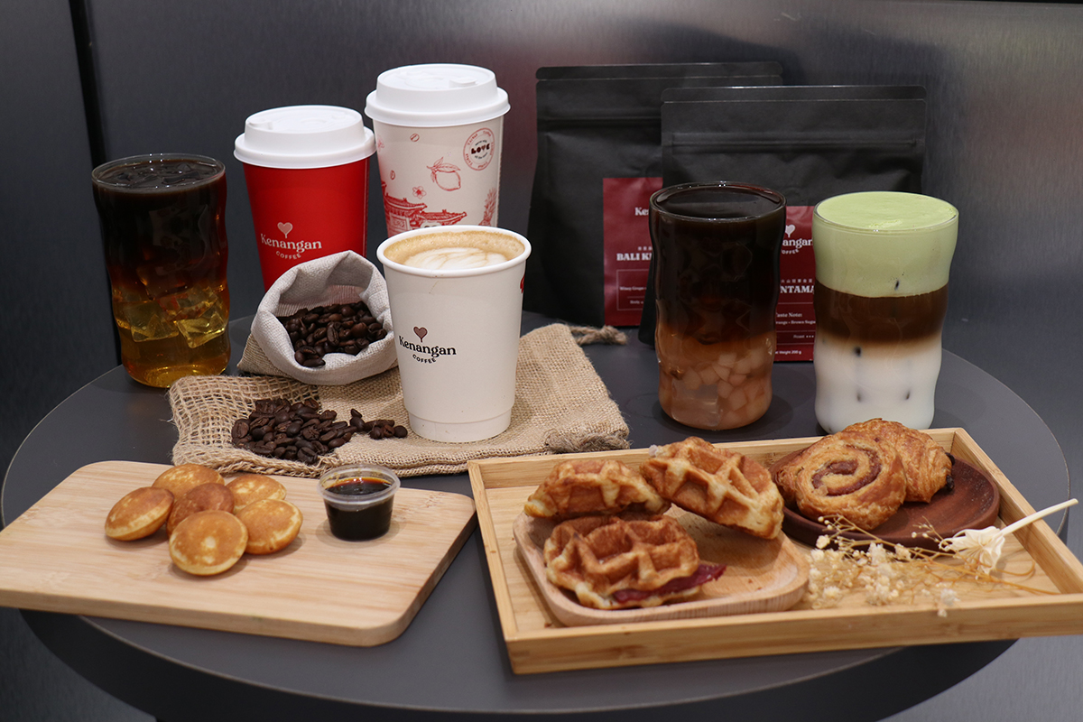 印尼凱娜克咖啡Kenangan Coffee來台展店，開幕買一送一。（示意圖）