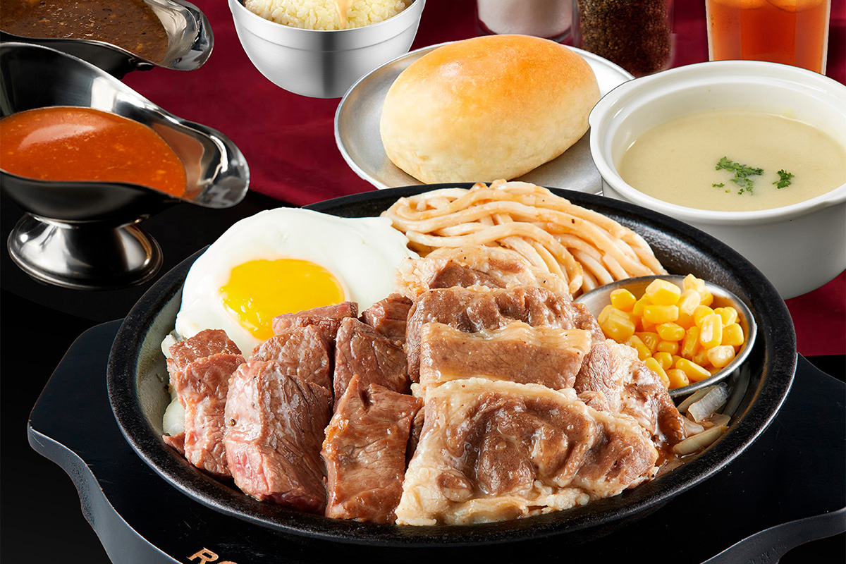 有菜單／爆食系牛排「Rock Beef 排排沾」套餐免費升級每日限量20份。（示意圖：品牌提供）