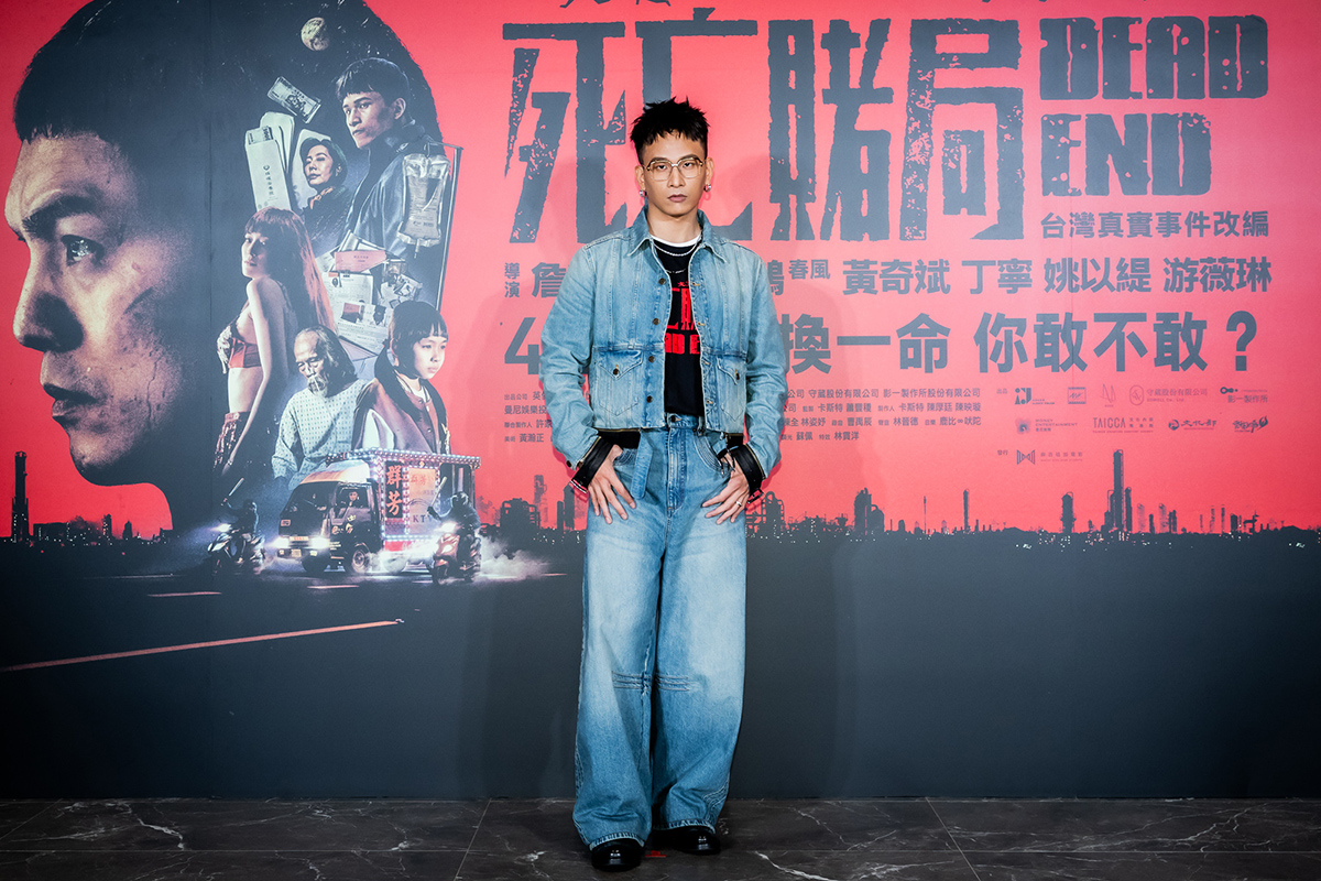 【車勢星聞】《死亡賭局》黃奇斌。(照片/英傑哆影業提供)