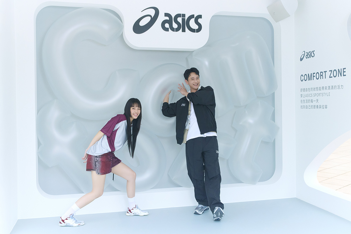 【車勢星聞】ASICS 特別邀請金馬雙星劉冠廷和王渝萱，驚喜現身活動現場，共同演繹 ASICS SPORTSTYLE 的舒適潮流風格。