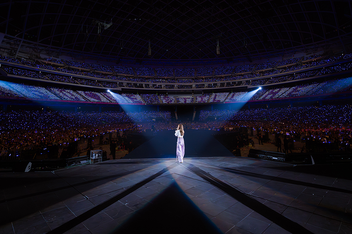 【車勢星聞】影音／G.E.M.鄧紫棋來台一連開唱四天，驚喜親曝新專輯進度。（圖：Live Nation Taiwan 提供） 