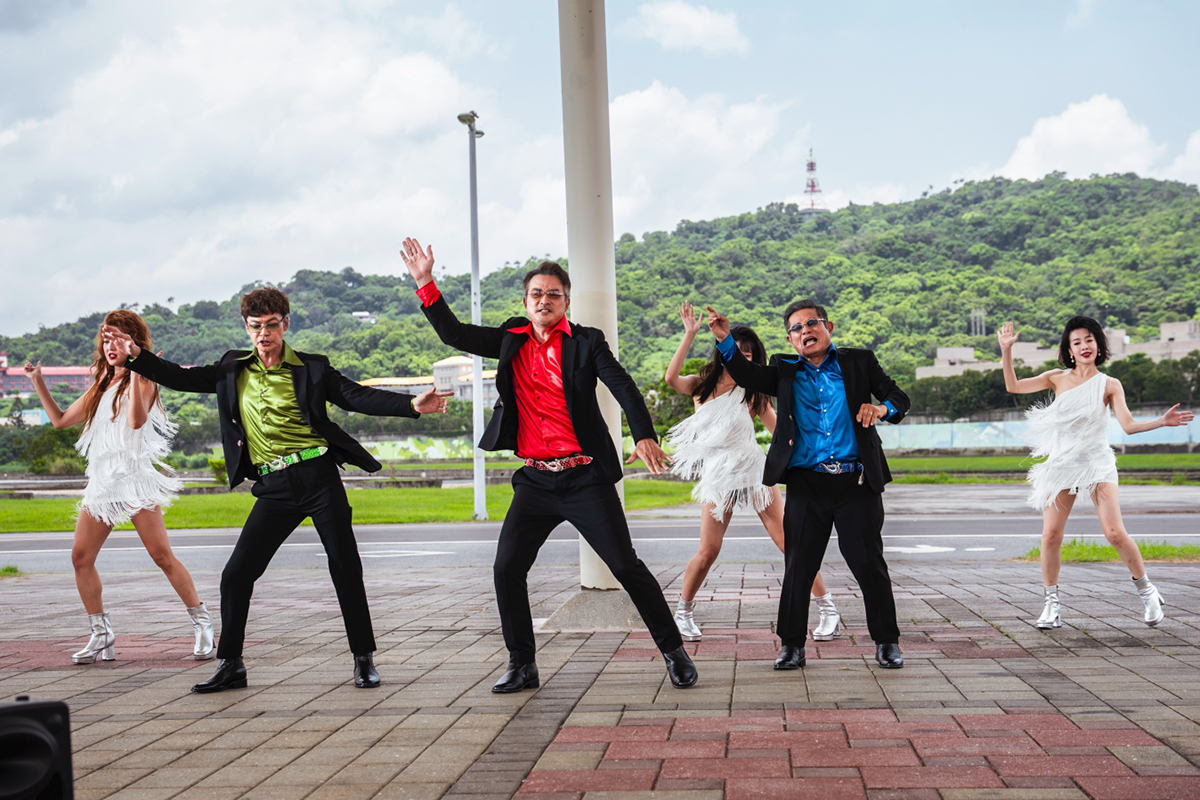 【車勢星聞】李銘順、李國煌、許效舜主演電影《NO GOOD！歐吉桑》，親自獻唱主題曲、拍MV。（圖：萬騰文化創意提供） 