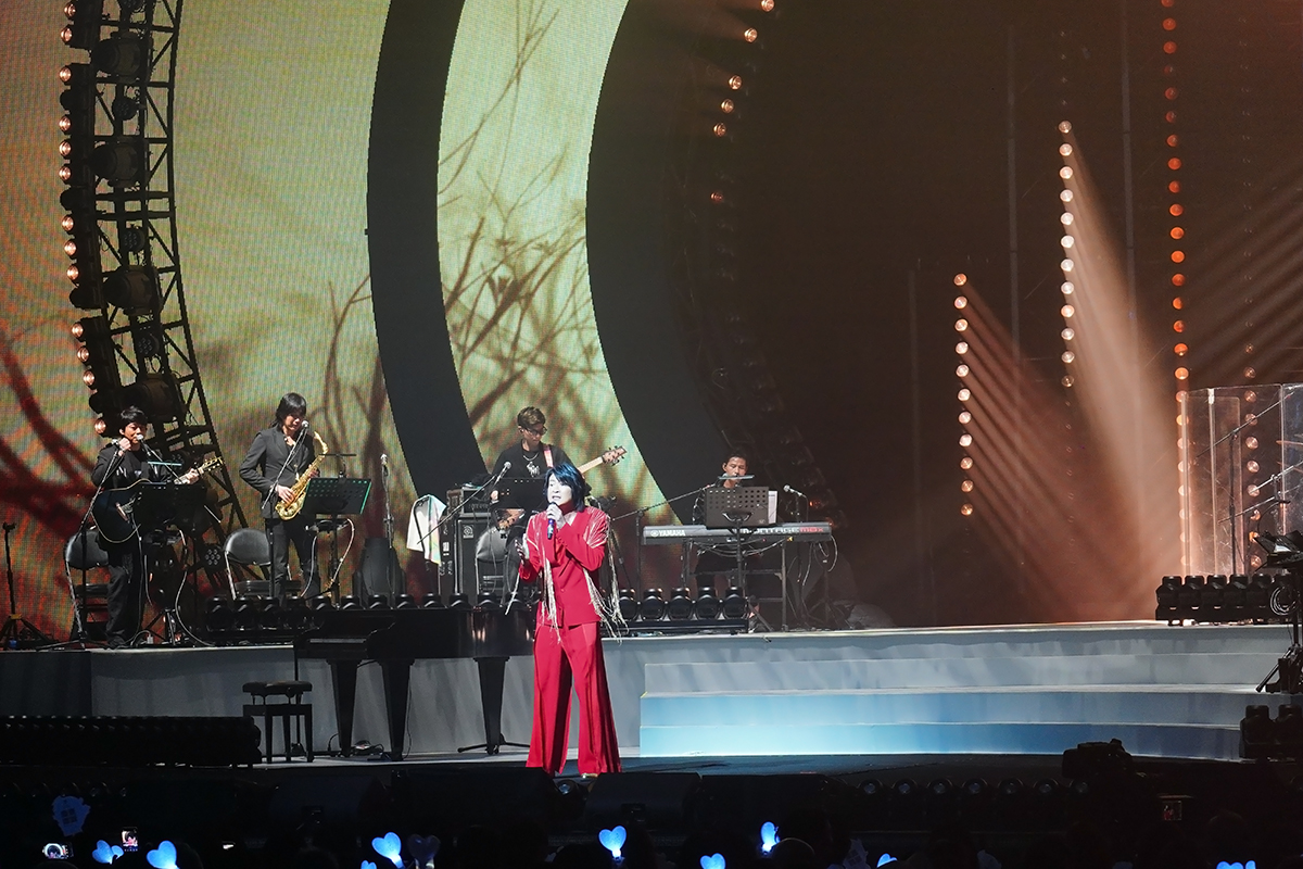 【車勢星聞】影音／游鴻明登北流開唱。（圖：車勢星聞）