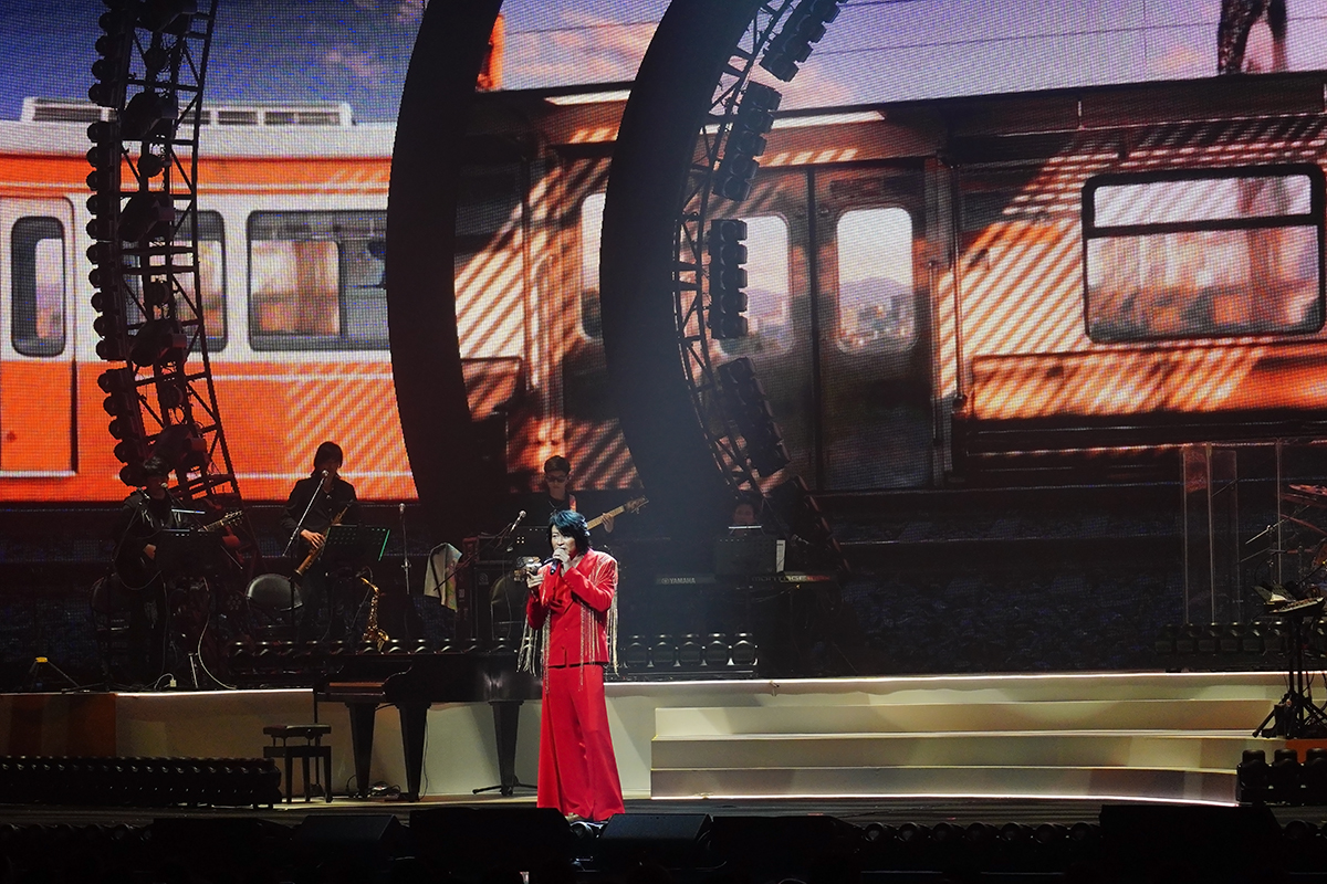 【車勢星聞】影音／游鴻明登北流開唱。（圖：車勢星聞）