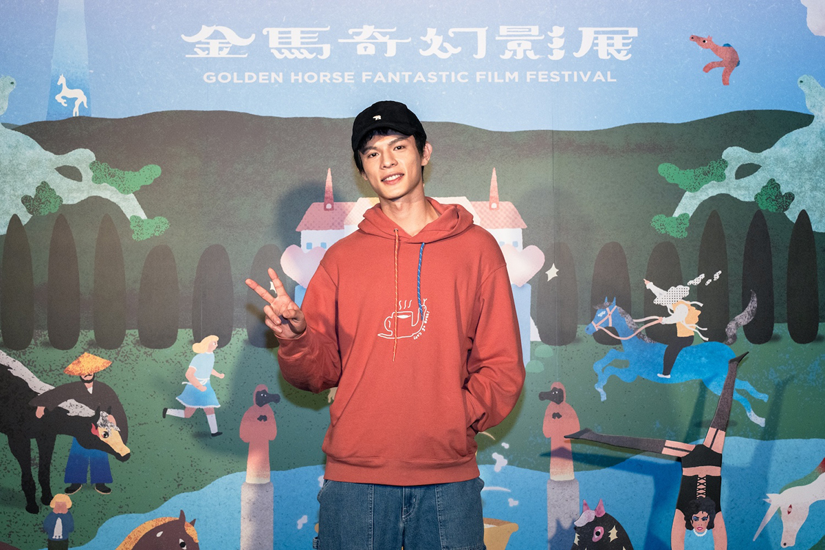 【車勢星聞】BL劇《整個世界，只有你連上了我》主要演員邱以太。（圖：金馬奇幻影展提供） 