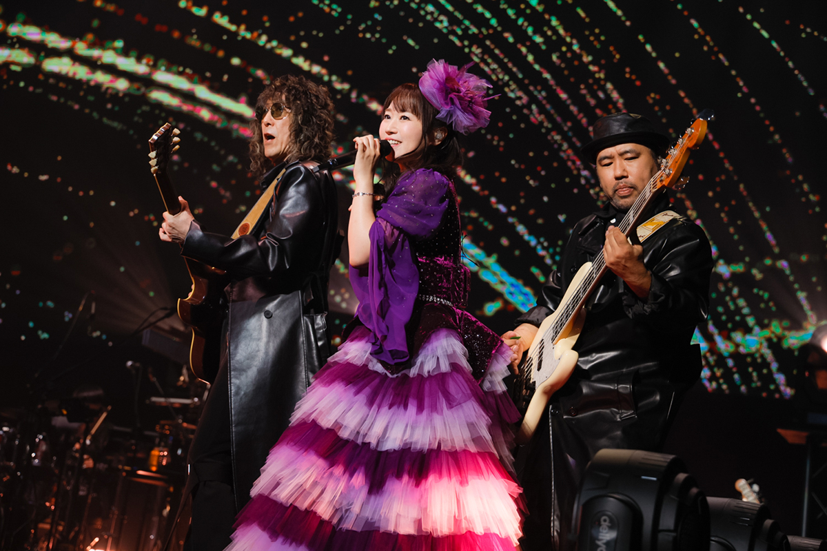 【車勢星聞】水樹奈奈重返台北開唱，跟歌迷們約定「一定會再回來！」。（圖：Hannah Eto (SHERPA+)提供） 