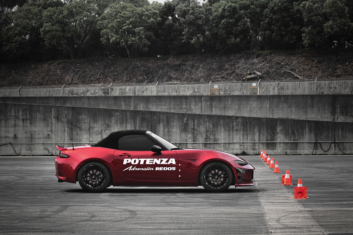 Bridgestone Potenza Adrenalin RE005為性能街胎，試駕場所當然要選在賽道才能好好體驗。