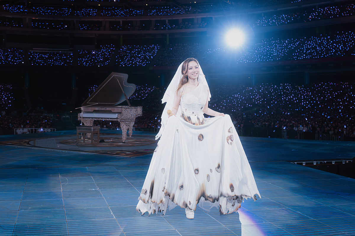 【車勢星聞】鄧紫棋解鎖大巨蛋連唱四場，苦練台語親切問候。（圖：Live Nation Taiwan提供） 