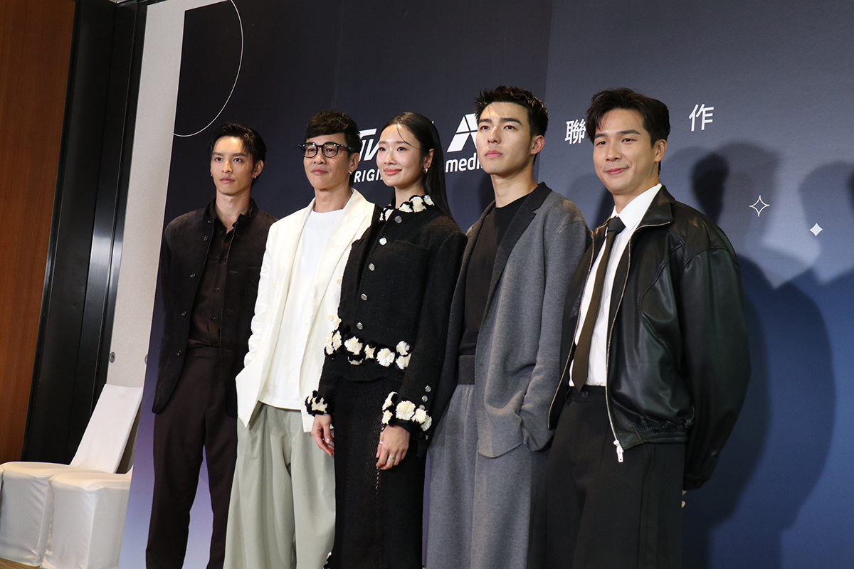 【車勢星聞】何潤東籌備兩年《對你心動的預言》率主演群正式亮相。（圖：車勢星聞） 