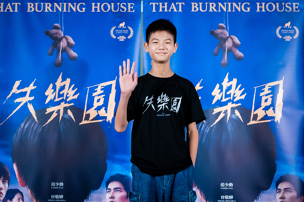 【車勢星聞】電影《失樂園》主要演員洪君昊。（圖：「冬候鳥電影」、「文策院」提供）