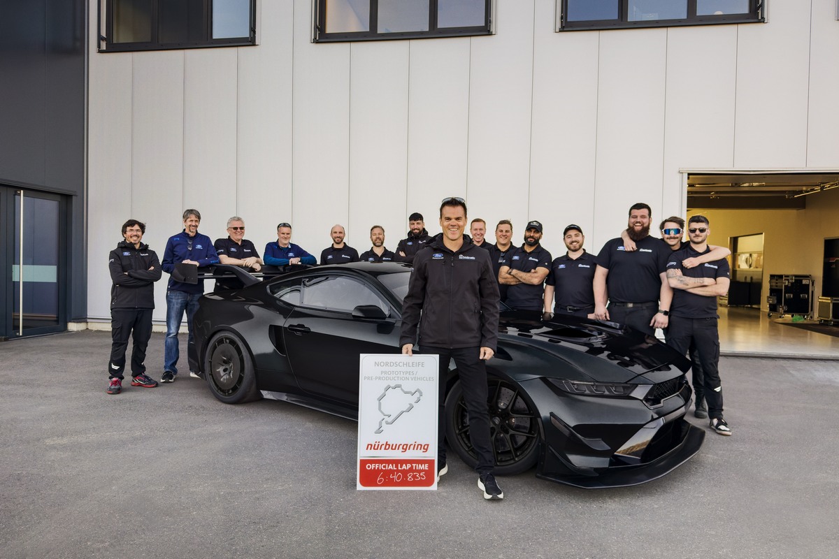 近日Ford宣布動力、尾翼與下擾流空氣力學、懸吊皆升級與輕量化的Mustang GTD Competition於紐柏林跑出6分40.835秒成績。