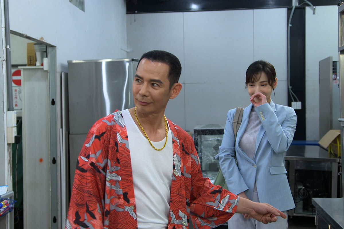 【車勢星聞】王耿豪登場《豆腐媽媽》認錯正妹大鬧烏龍。（圖：民視提供） 