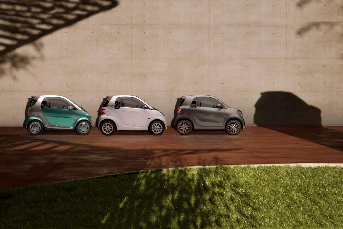 去年smart預告將推出#2，且造型會延續Fortwo。