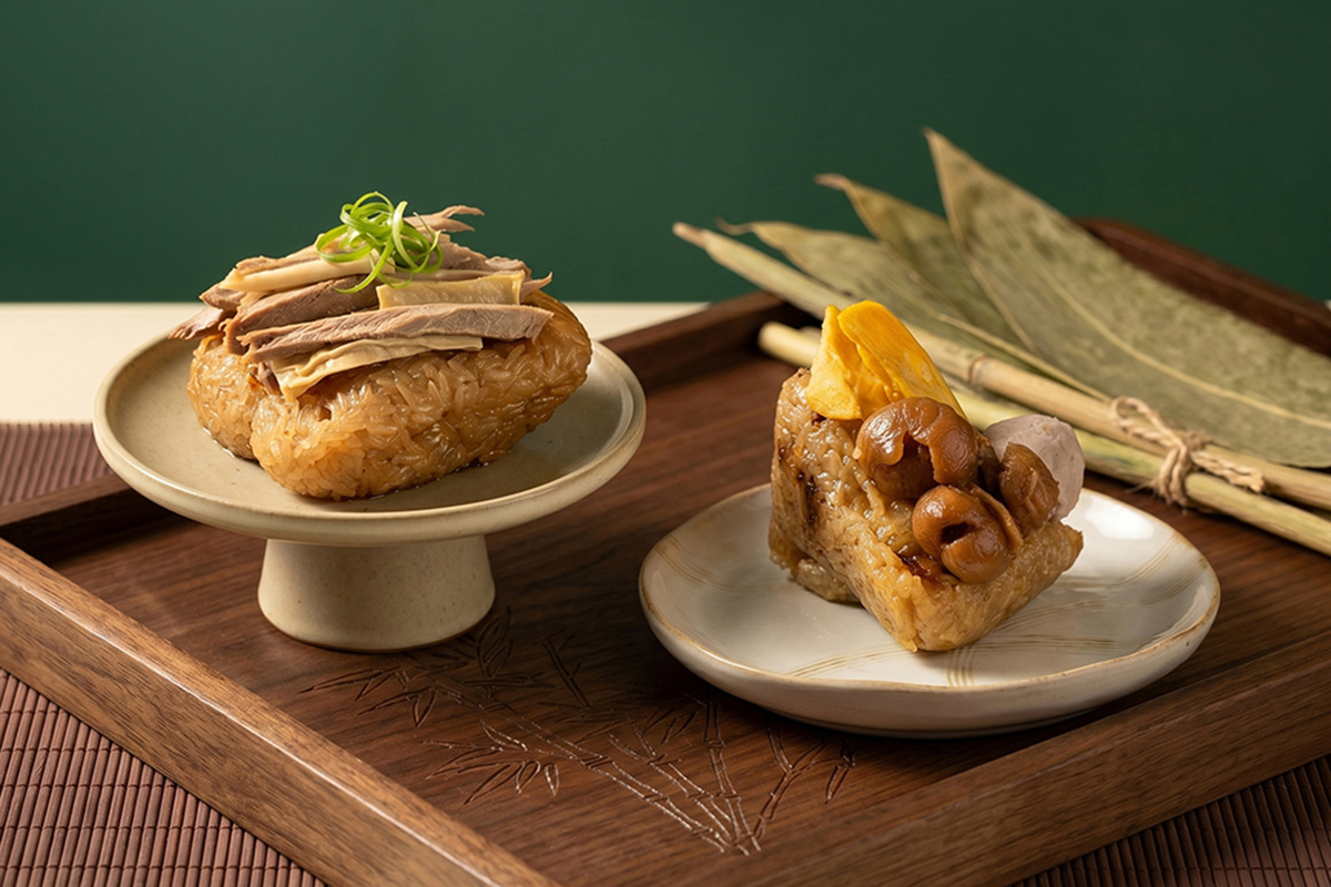 台南遠東香格里拉端午粽禮江浙名菜入粽。（示意圖：品牌提供）