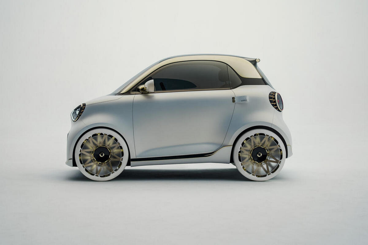 #2車長為2,792mm較Fortwo略微增加100mm。