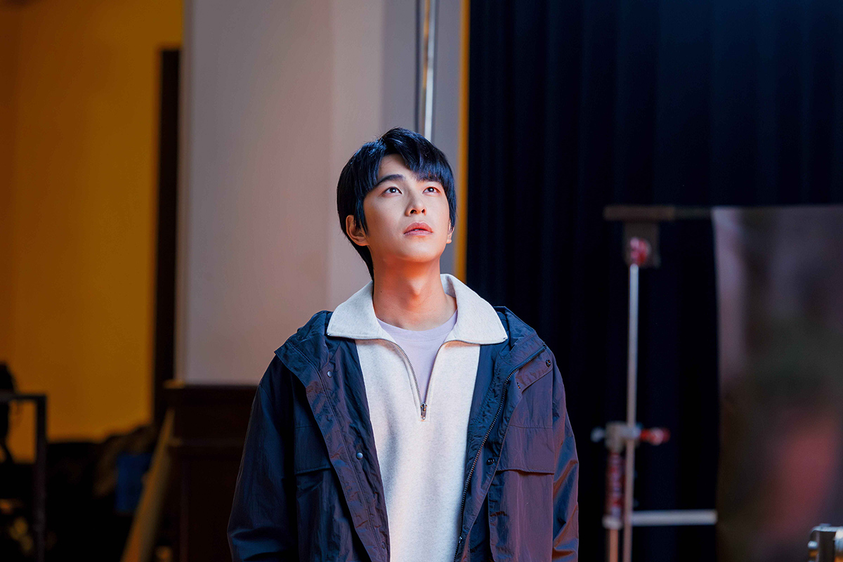 【車勢星聞】曾敬驊與潘客印二度攜手，透過北影形象廣告重現《我家的事》夏仔一角。(台北電影節提供)