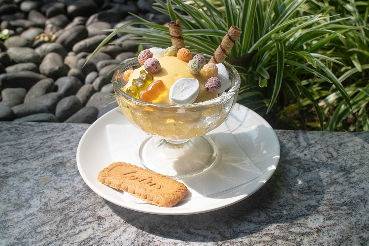 慕舍酒店「綠洲 Oasis」出全新午茶系列，在綠地庭院中感受簡單的快樂。（示意圖：品牌提供）