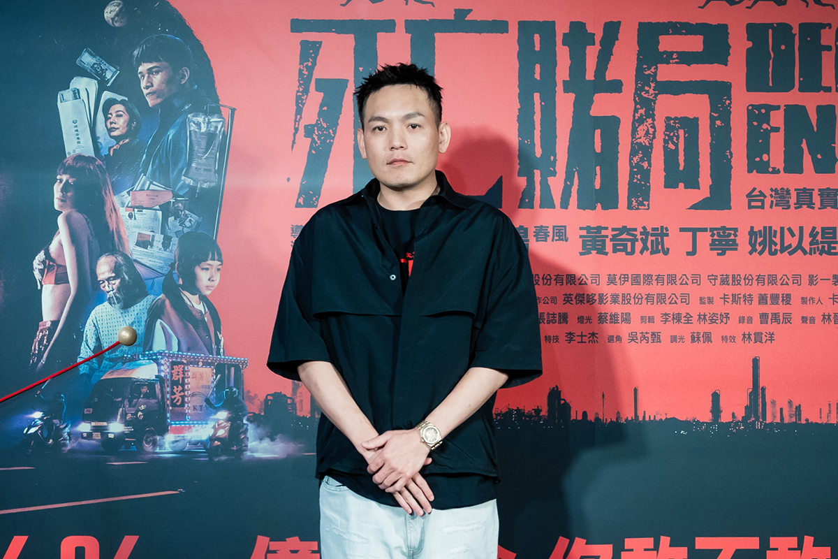 【車勢星聞】電影《死亡賭局》主要演員春風（洪瑜鴻）。（圖：英傑哆影業提供） 