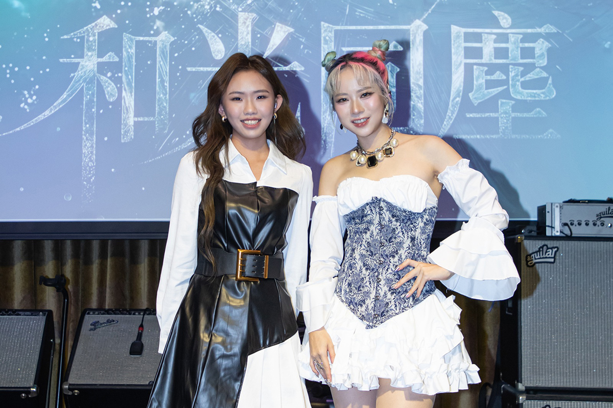 【車勢星聞】19歲劉恩君(Jun Jun)與陳建寧新人小羽合唱新歌〈和光同塵〉。（圖：金牌娛樂/無限延伸音樂提供）