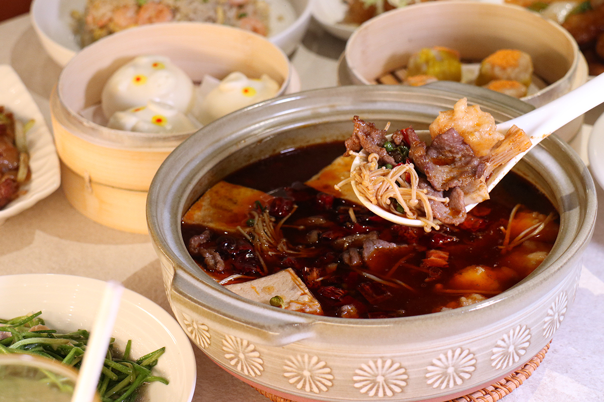 「點點心Signature」皇府水煮鮮和牛。（示意圖）