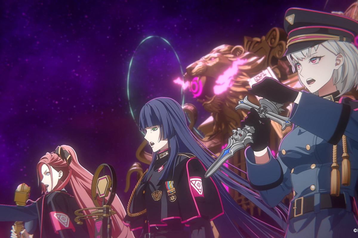 【車勢星聞】電影劇情聚焦中王區「言之葉黨」主辦的全國規模嘻哈對決，右起為碧棺合歡、東方天乙統女、勘解由小路無花果。(甲上娛樂提供 )