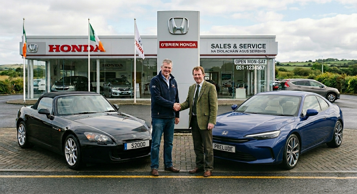 北愛爾蘭有位竟賣掉S2000來買Prelude，貼文一出就引起熱烈討論。(圖為AI生成)