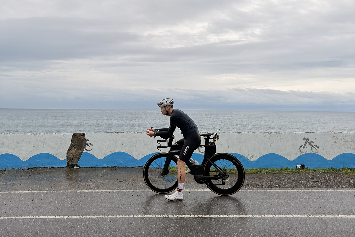 【車勢星聞】楊祐寧破個人紀錄，成功完賽226K鐵人三項。（圖：玩下娛樂提供）