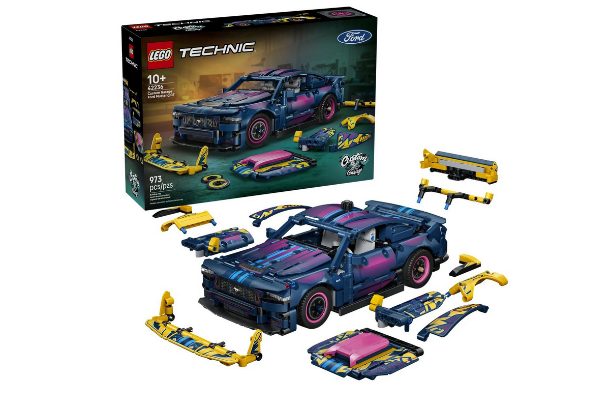 Technic系列Mustang GT模型8月到貨，售價99.99美元。