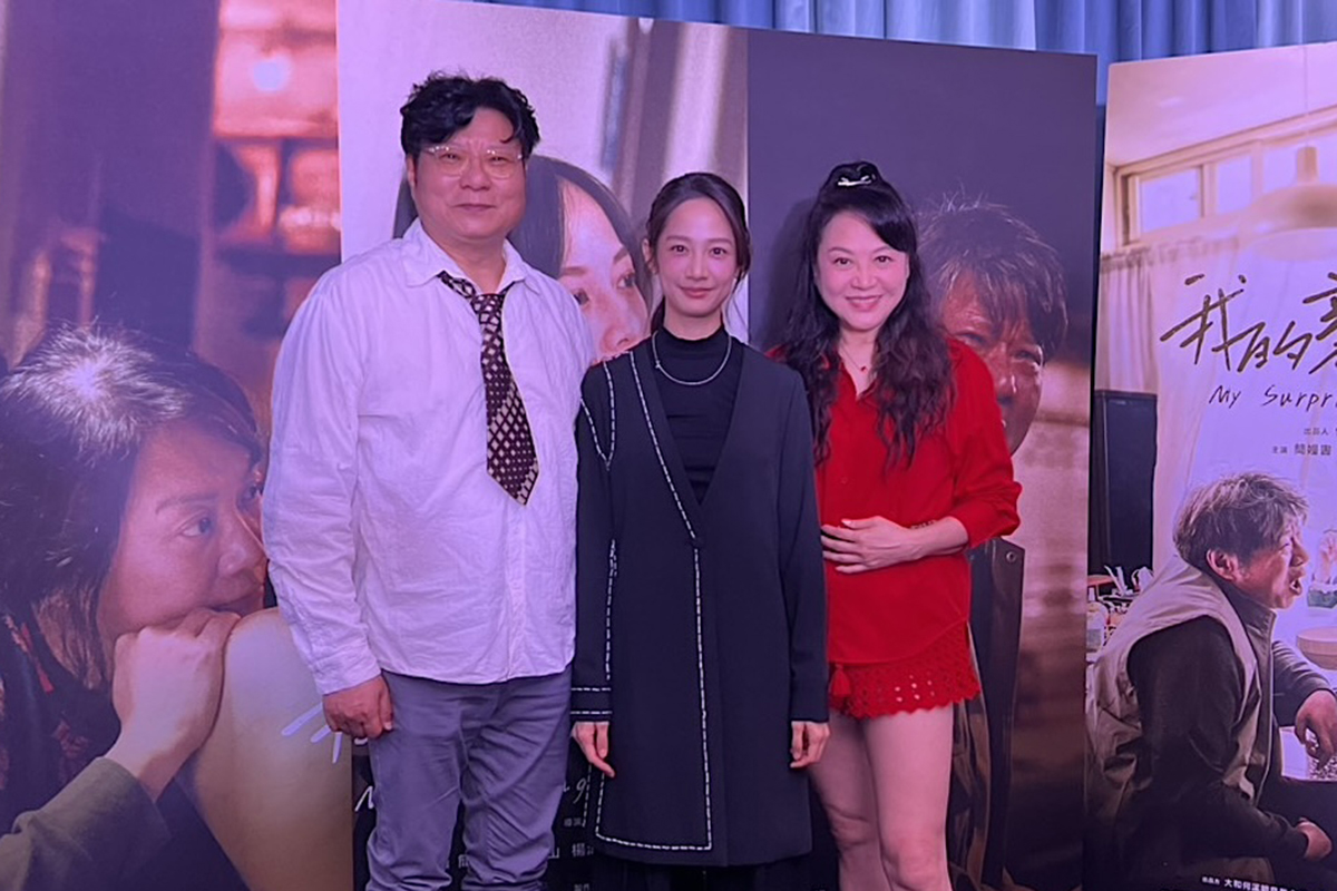 【車勢星聞】《我的意外父母》感動首映，簡嫚書挑戰演出長照家屬。（圖：我的耐心有限公司提供） 