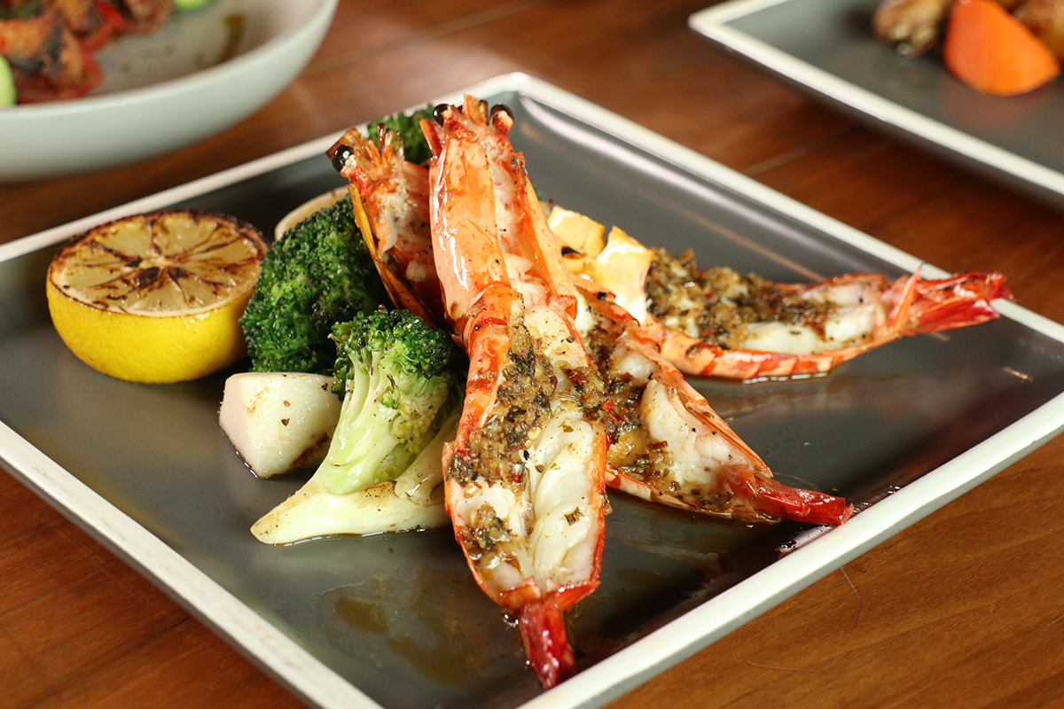 S&W Grill香烤大蝦。（示意圖）