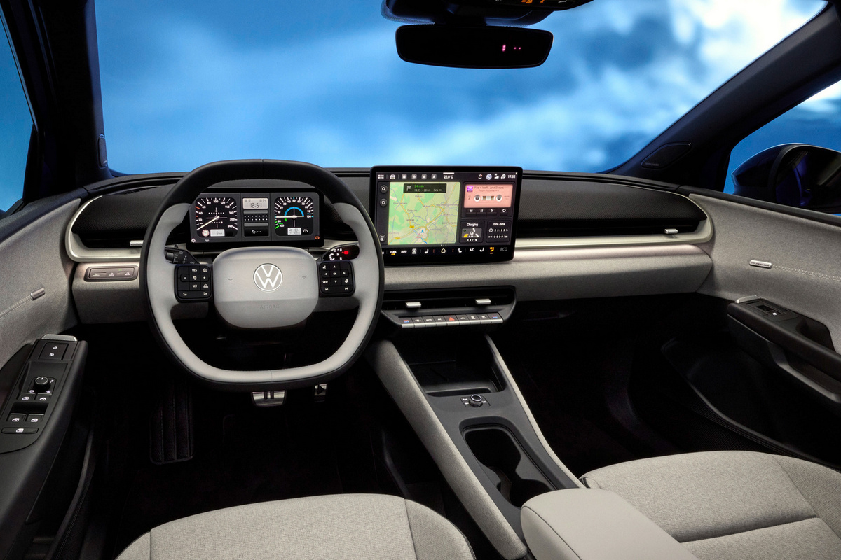 ID.Polo多處都使用實體按鍵了。