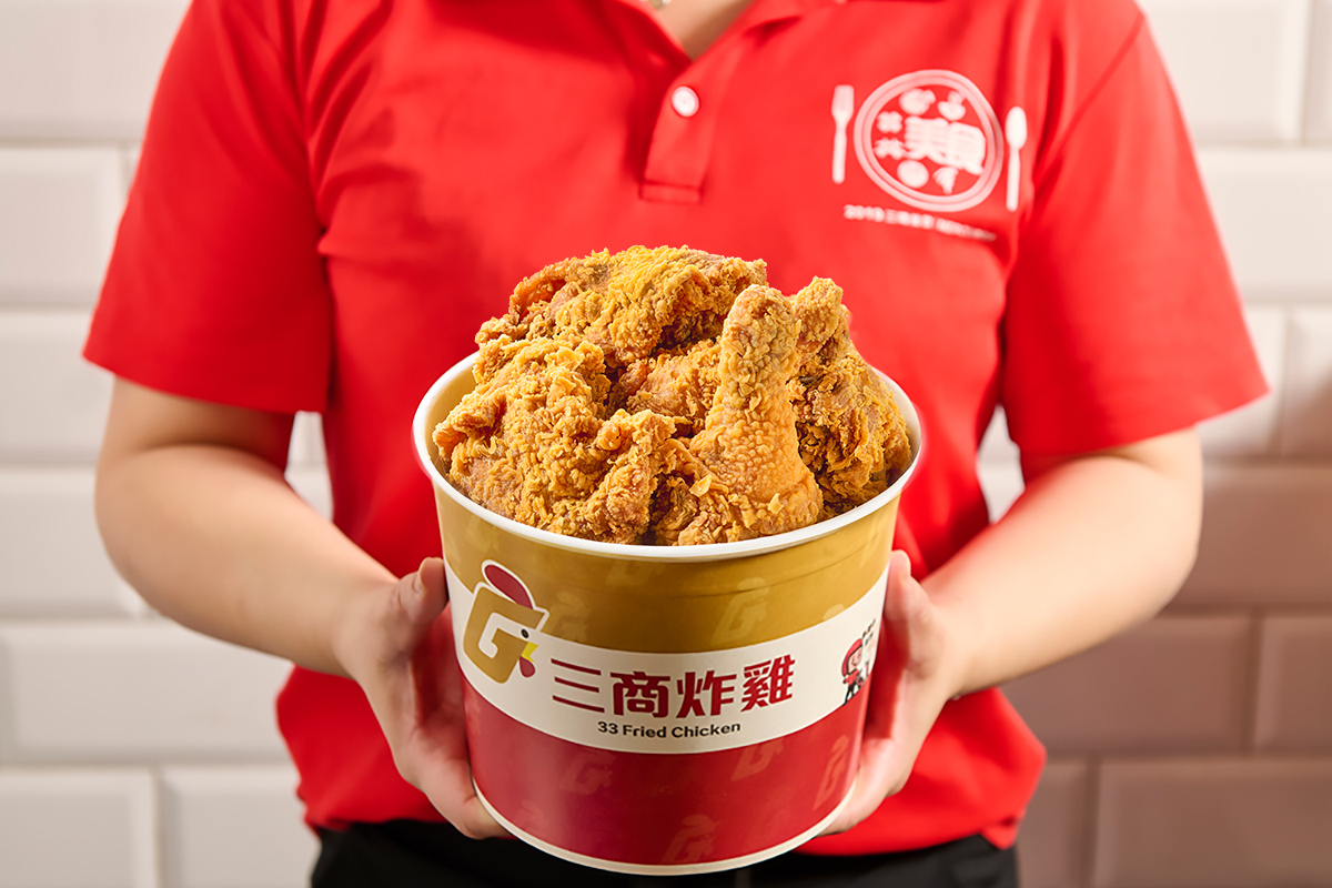 三商炸雞限時5天炸雞買一送一，人氣商品「酷樂雞腿」全面加重20%。（示意圖：品牌提供）