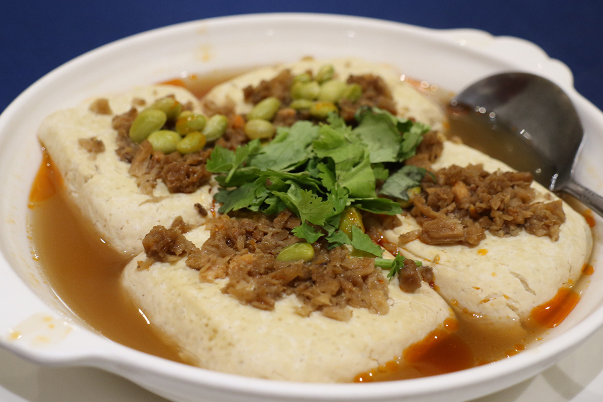 薺元小館清蒸臭豆腐必點。（示意圖）