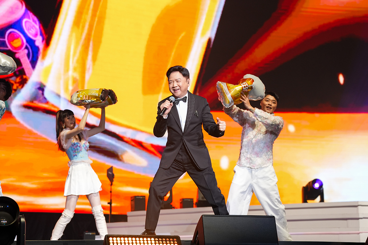 【車勢星聞】藍寶石演唱會五週年神還原秀場，再加碼沉浸式體驗。（圖：高雄流行音樂中心提供）